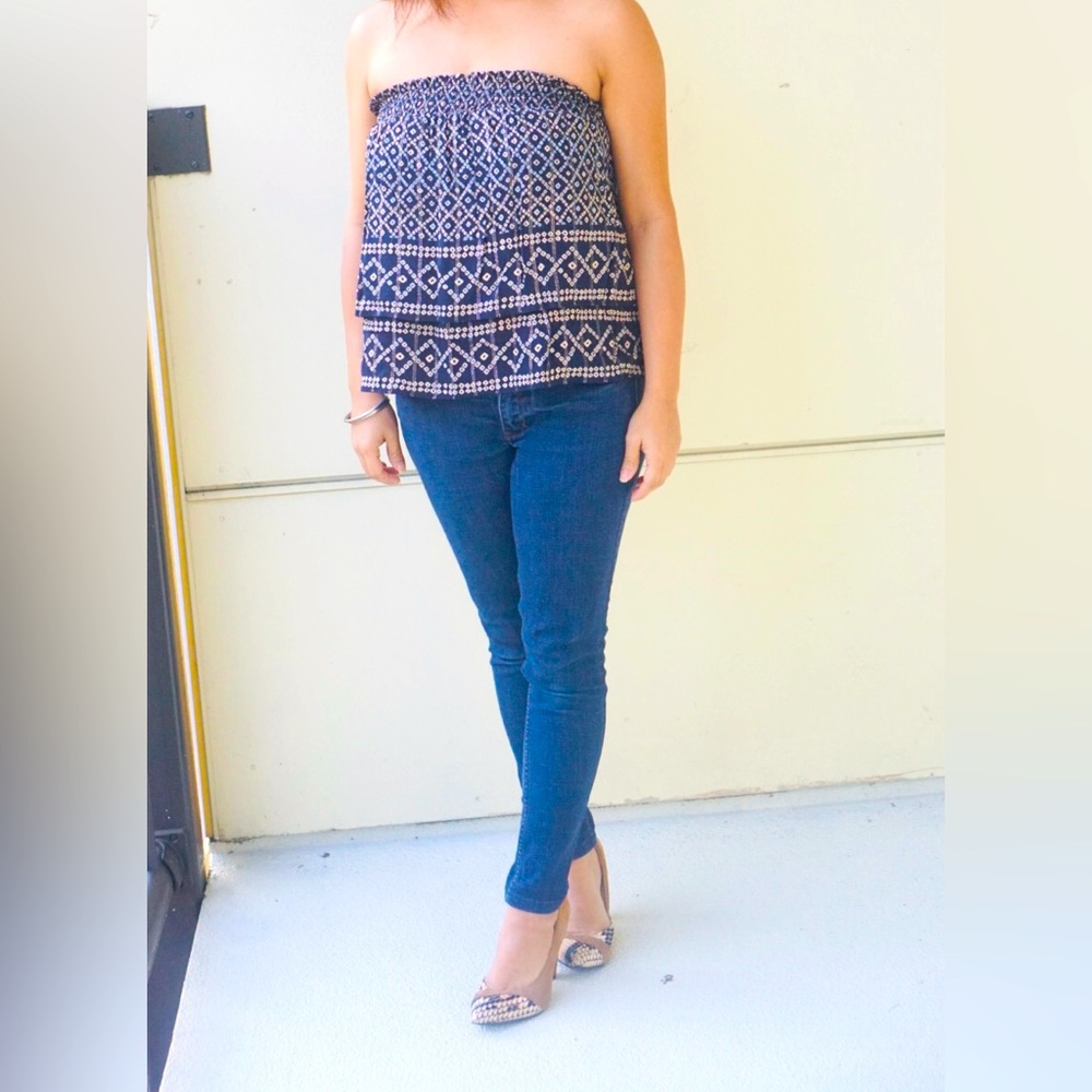 Loft -Strapless Top - image 1